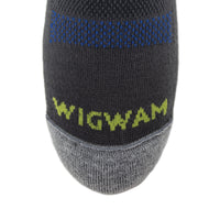 Ultra Cool-Lite Quarter Running Sock - Charcoal III swatch - made in The USA Wigwam Socks
