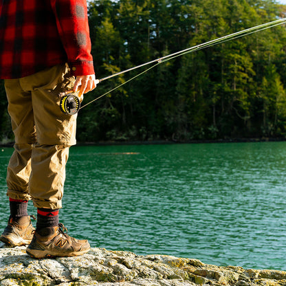 Canada II Heavyweight Wool Outdoor Crew Sock - Canada II Heavyweight Wool Outdoor Crew Sock - made in The USA Wigwam Socks