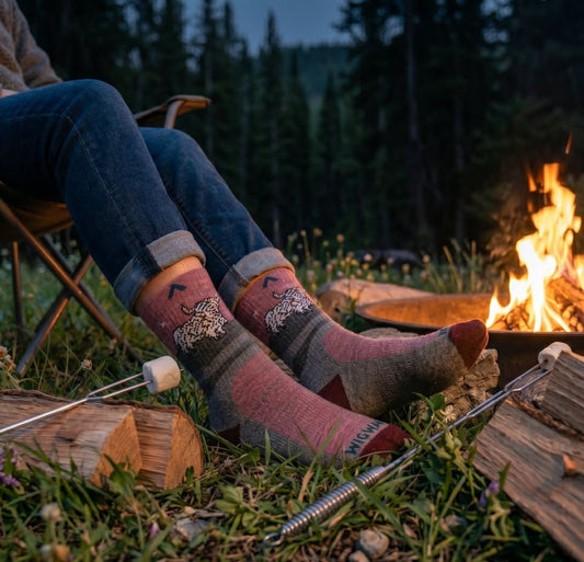 Highland Mid-Crew Lightweight Sock - Lifestyle Image