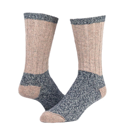 Ragg Twist Lightweight Everyday Crew Sock - Pink full product perspective - made in The USA Wigwam Socks
