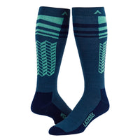 Snow Quest Over-The-Calf Ultra-Lightweight Sock - Seaport swatch - by Wigwam Socks