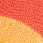 Surpass Lightweight Quarter Sock - Red/Orange swatch - made in The USA Wigwam Socks