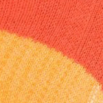 Surpass Ultra Lightweight Low Sock - Red/Orange swatch - made in The USA Wigwam Socks