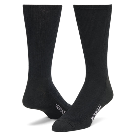 Merino Airlite Ultralight Crew Sock - Black