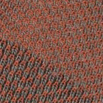Cool-Lite Hiker Crew Midweight Sock - Charcoal/Orange swatch - made in The USA Wigwam Socks
