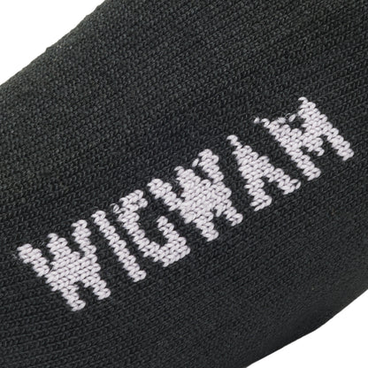 Tall Boot 2-Pack Midweight OTC Sock - Black logo - made in The USA Wigwam Socks