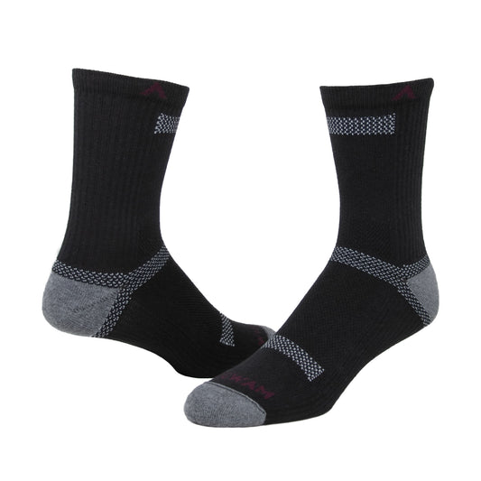 Ultra Cool-Lite Mid Crew Sock - Black full