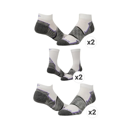 Phantom Lightweight Sock 6-Pack Size Medium - Phantom Lightweight Sock 6-Pack Size Medium