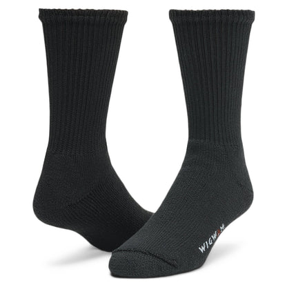 King Cotton 6-Pack Bundle Black Large - King Cotton 6-Pack Bundle Black Large - made in The USA Wigwam Socks