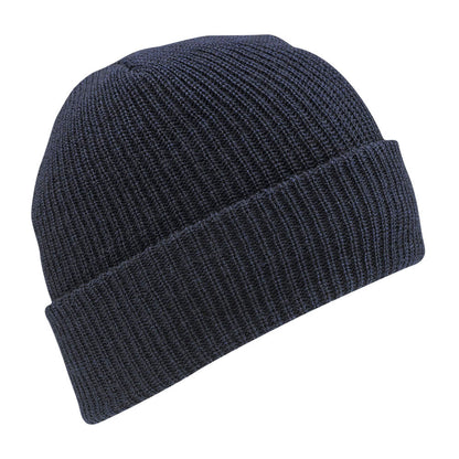 1015 Worsted Wool Hat - Navy II full product perspective - made in The USA Wigwam Socks