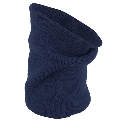 743 Acrylic Neck Warmer - Navy II full product perspective - made in The USA Wigwam Socks