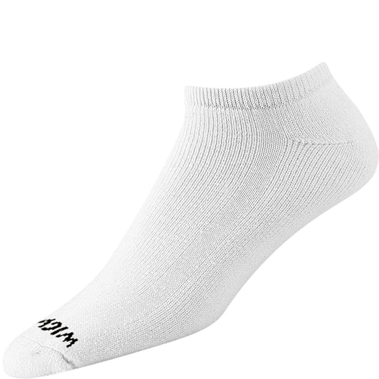 Super 60® Low-Cut 3-Pack Midweight Cotton Socks - White full product perspective