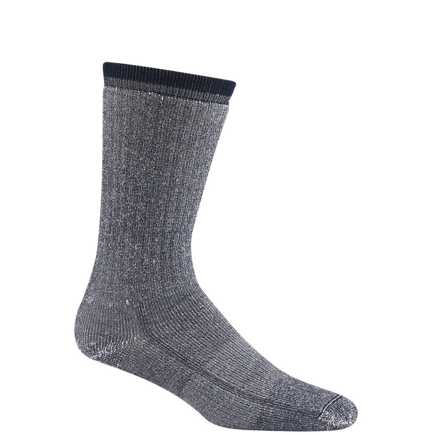 thumbnail image 2 of Omni Wool Unisex Merino Wool Hiker Crew Socks, 3-Pack, Medium, Navy/Gray/Taupe 2 of 4