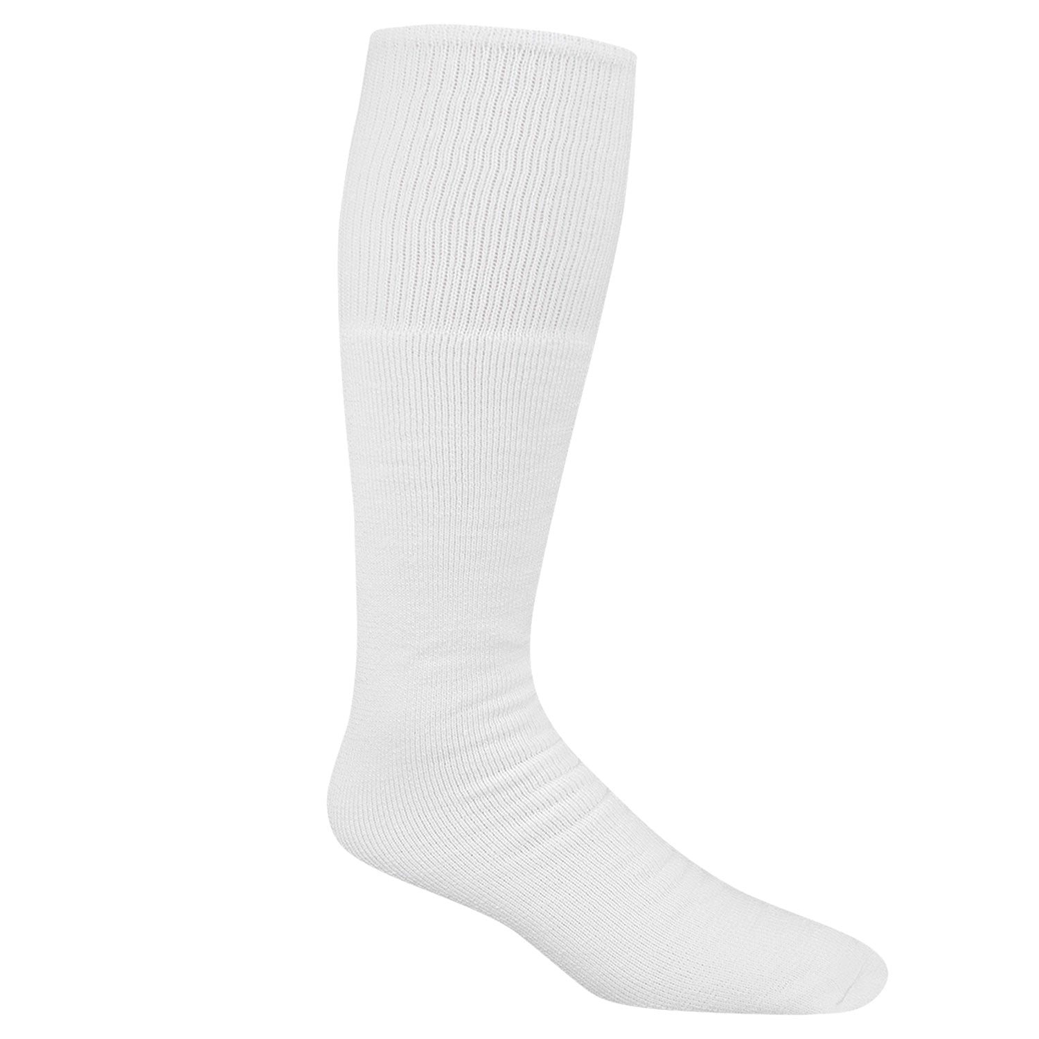 7-Footer® Extra Tall Sock - white full product perspective - made in The USA Wigwam Socks