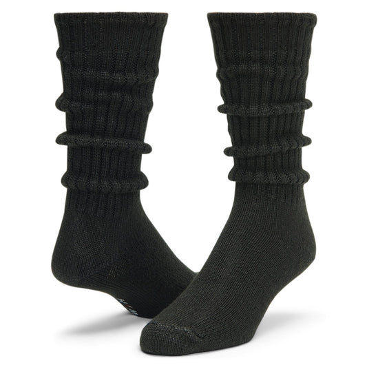 622 Sock - Black full product perspective