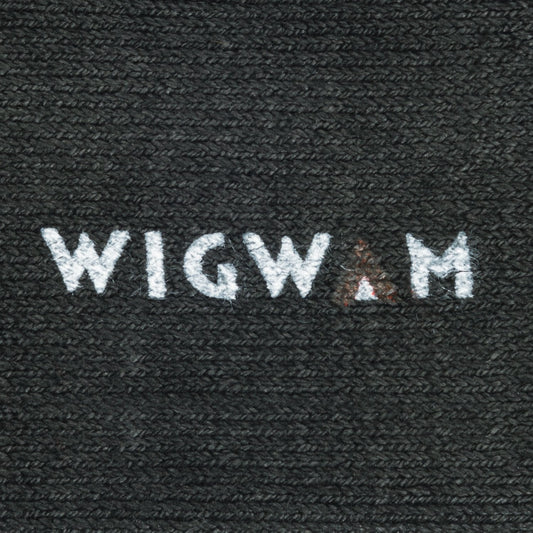 Advantage Crew Sock - Black knit-in logo