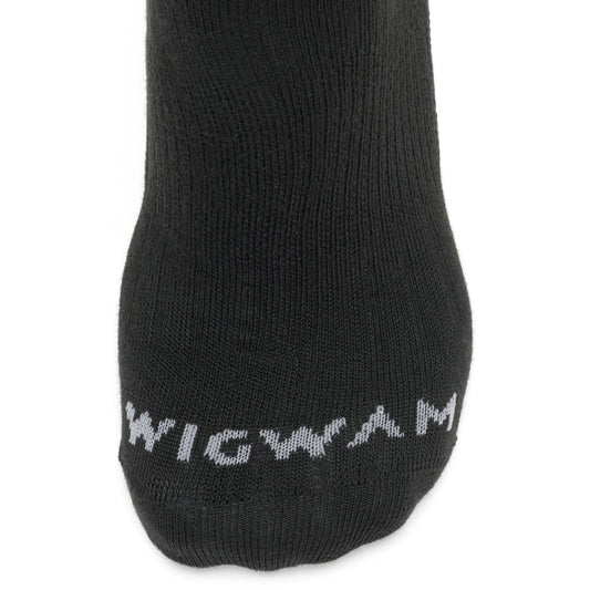 Catalyst Ultra-lightweight Low Cut Sock - Black toe perspective