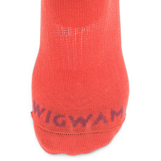 Catalyst Ultra-lightweight Low Cut Sock - Coto Fiery Red toe perspective