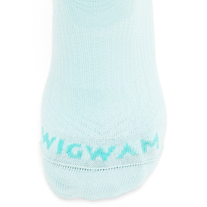 Catalyst Ultra-lightweight Low Cut Sock - Yucca toe perspective - made in The USA Wigwam Socks