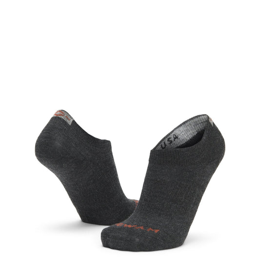 Axiom No Show Sock With Merino Wool - Oxford full product perspective