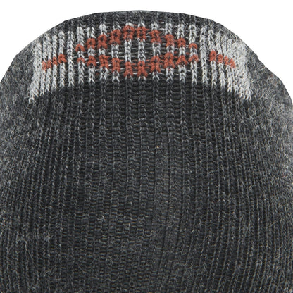 Axiom No Show Sock With Merino Wool - Oxford - made in The USA Wigwam Socks