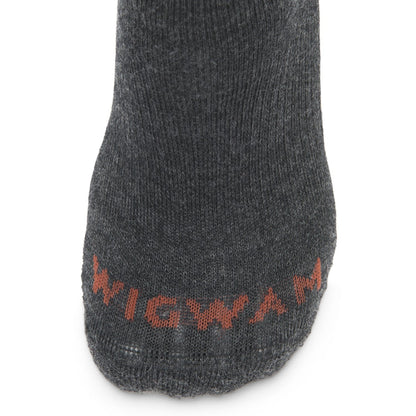 Axiom Lightweight Low Cut Sock With Merino Wool - Oxford toe perspective - made in The USA Wigwam Socks