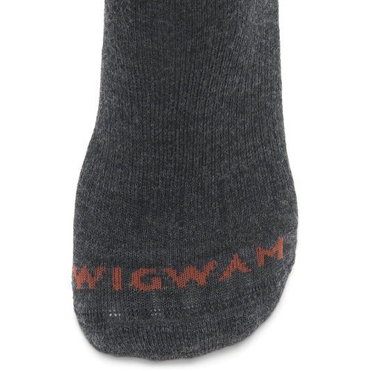 Axiom Lightweight Compression Crew Sock With Merino Wool - Oxford toe perspective