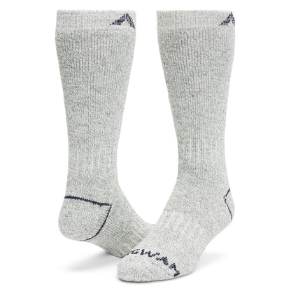 40 Below II Wool Heavyweight Sock - Light Grey full product perspective - made in The USA Wigwam Socks