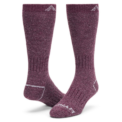 40 Below II Wool Heavyweight Sock - Purple full product perspective - made in The USA Wigwam Socks
