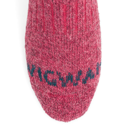 40 Below II Wool Heavyweight Sock - Rose toe perspective - made in The USA Wigwam Socks