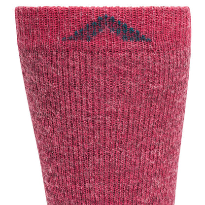 40 Below II Wool Heavyweight Sock - Rose cuff perspective - made in The USA Wigwam Socks