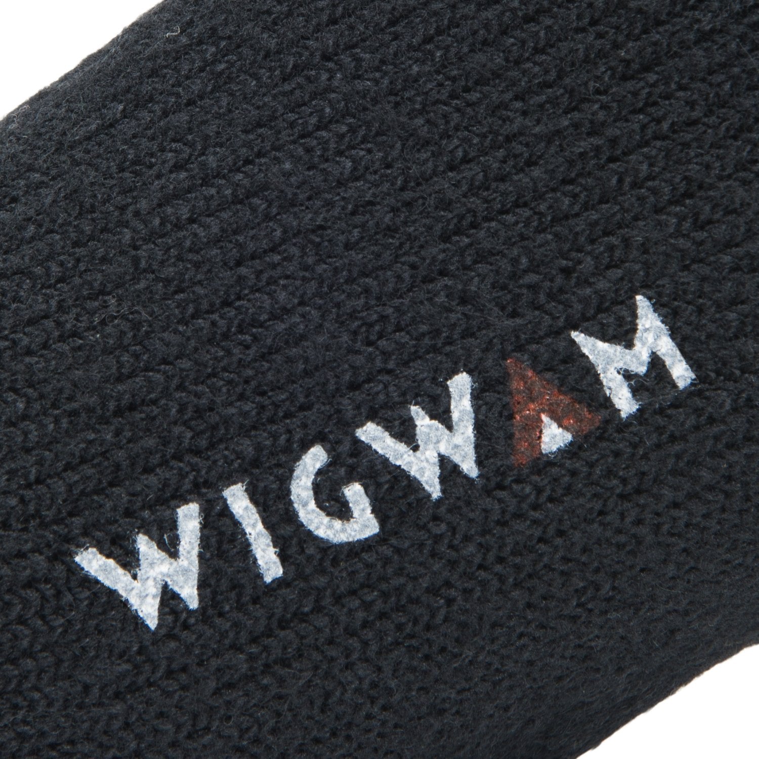 40 Below Wool Heavyweight Sock - Black knit-in logo - made in The USA Wigwam Socks