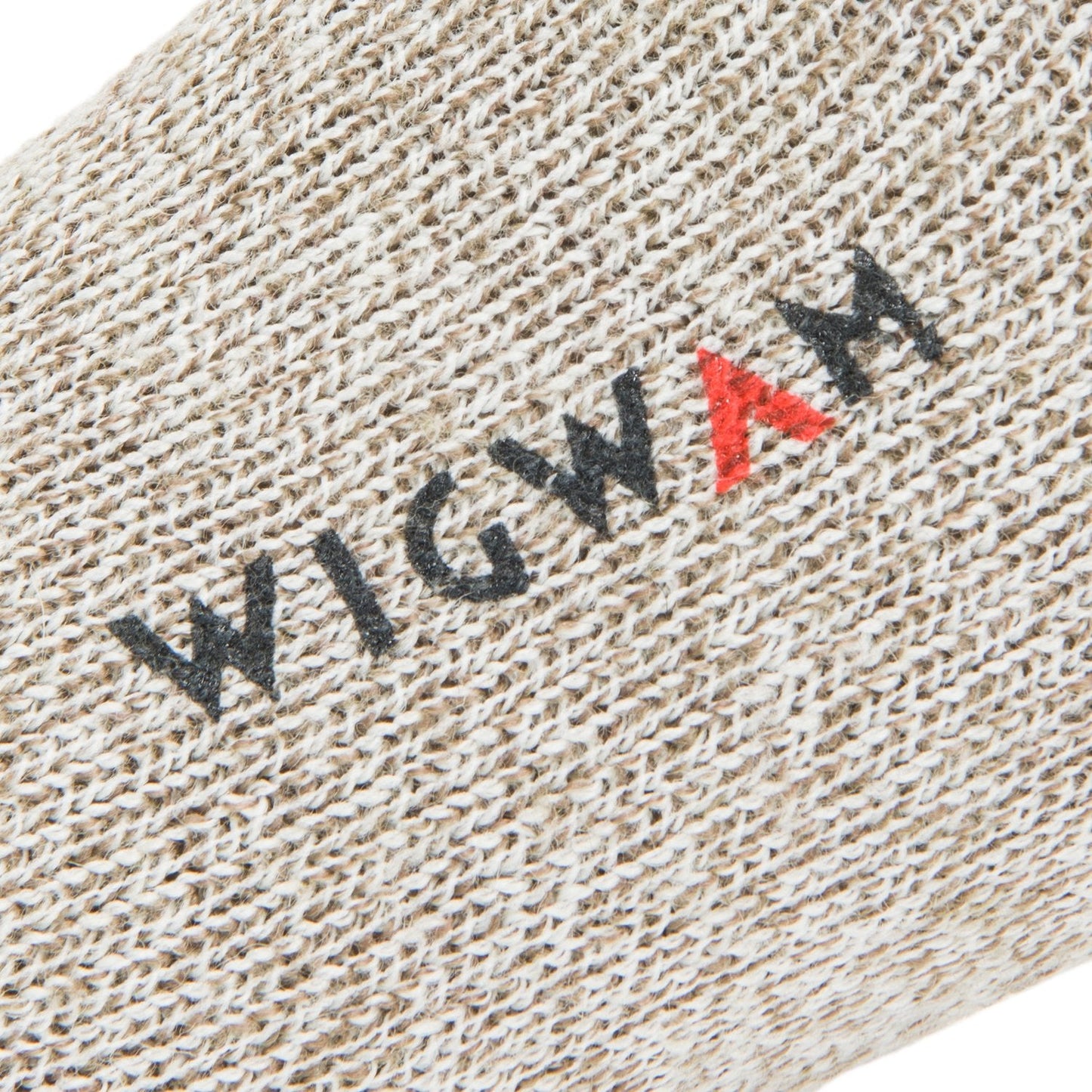 Grey Twist knit-in logo