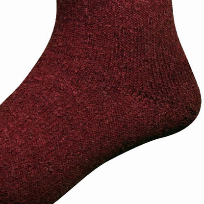 40 Below Wool Heavyweight Sock - Pink heel perspective - made in The USA Wigwam Socks