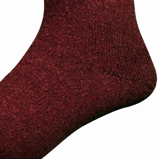 40 Below Wool Heavyweight Sock - Pink heel perspective