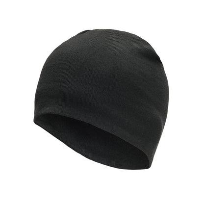 Headliner Polyester Hat - Black full product perspective - made in The USA Wigwam Socks