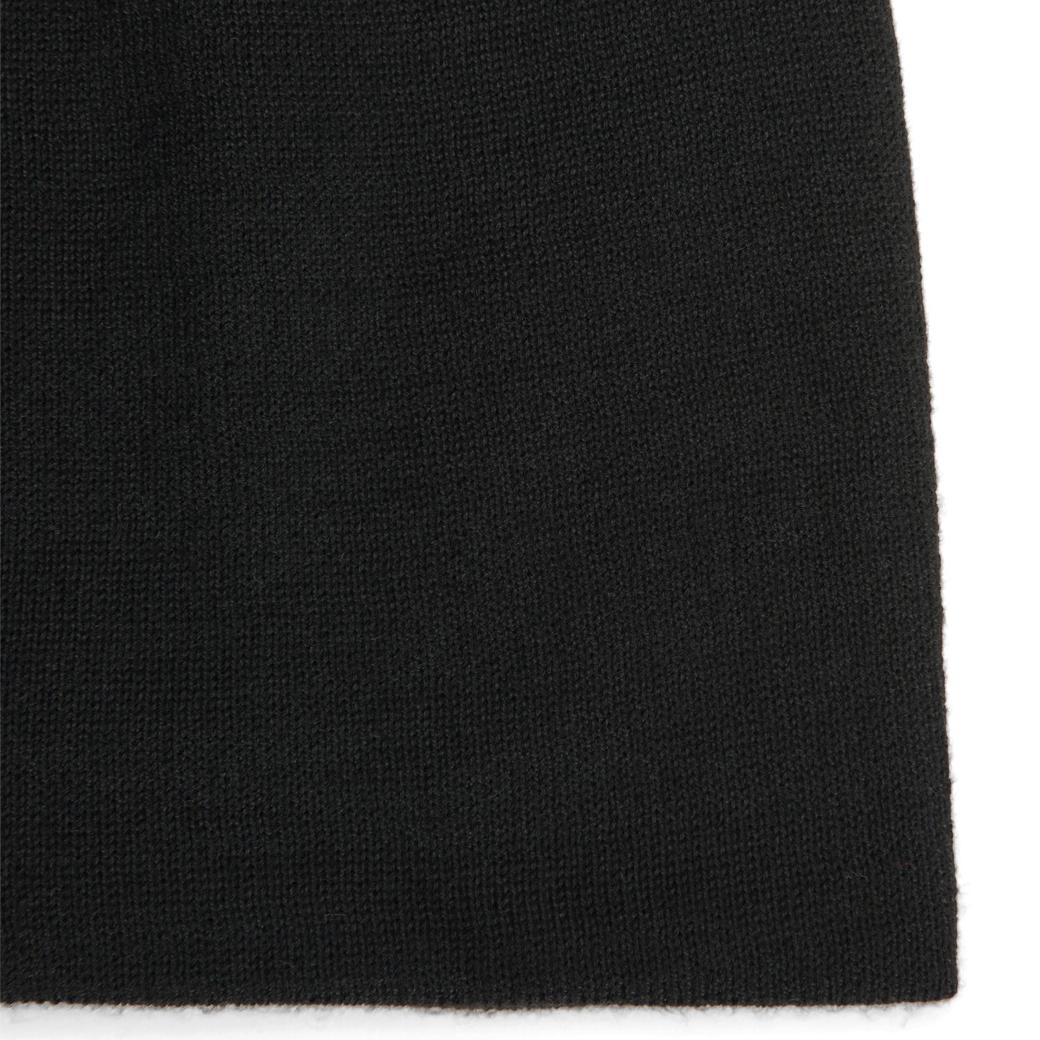 Headliner Polyester Hat - Black brim perspective - made in The USA Wigwam Socks