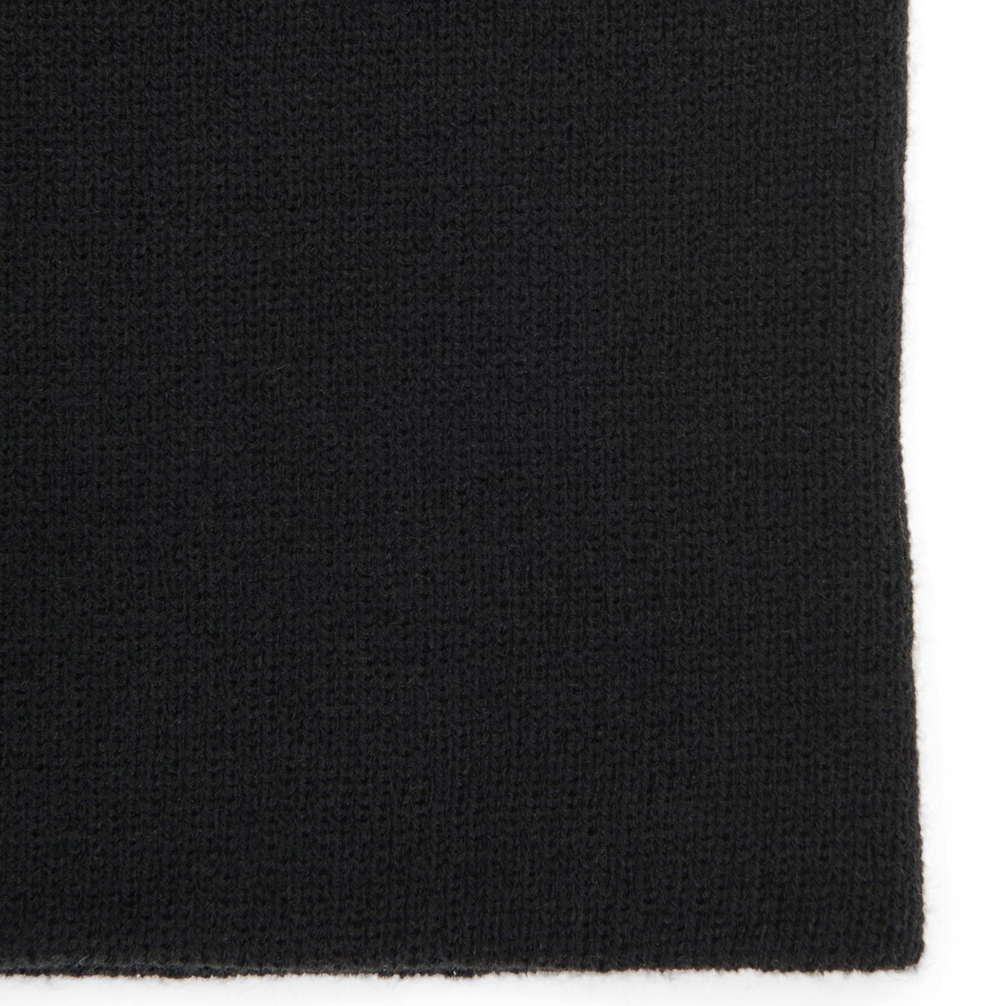 Black fabric close-up