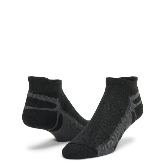 Thunder Low Lightweight Sock - Black full product perspective