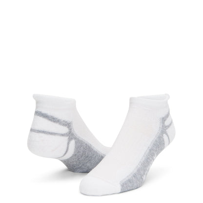 Thunder Low Lightweight Sock - White full product perspective - made in The USA Wigwam Socks
