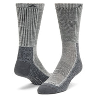 Cool-Lite Hiker Crew Midweight Sock - Grey/Charcoal swatch - by Wigwam Socks