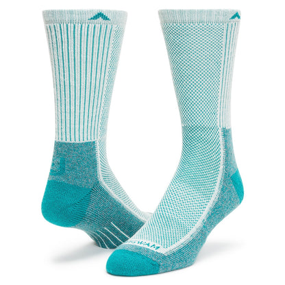 Cool-Lite Hiker Crew Midweight Sock - Parasailing full product perspective - made in The USA Wigwam Socks