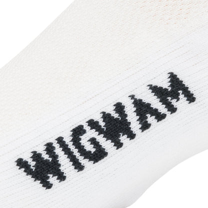 Cool-Lite Low-Cut Lightweight Sock - White knit-in logo - made in The USA Wigwam Socks