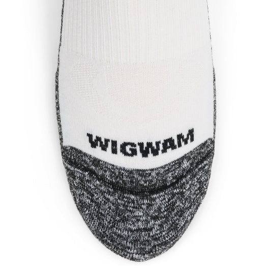 Attain Lightweight Low Sock - White toe perspective