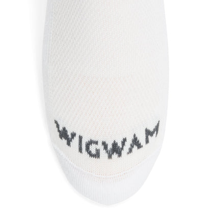 Postal Lite Crew Sock - White toe perspective - made in The USA Wigwam Socks