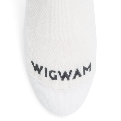 Postal Lite Quarter Sock - White toe perspective - made in The USA Wigwam Socks