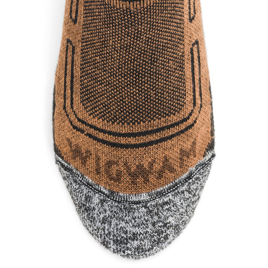 No Fly Zone Outdoor Over-The-Calf Sock - Coyote Brown toe perspective